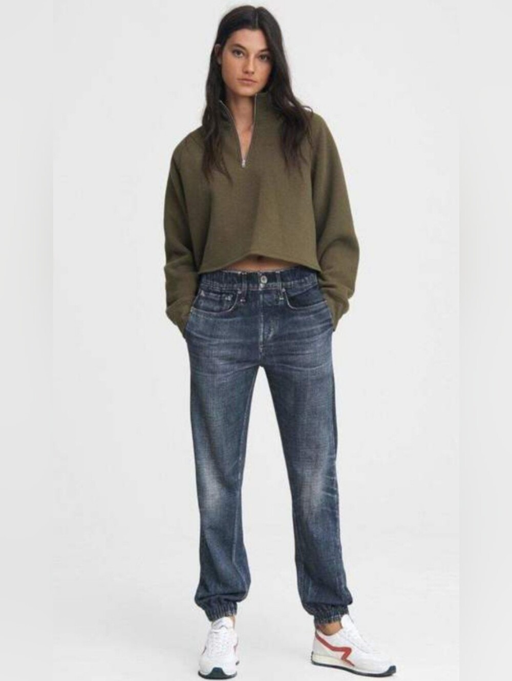 Rag & Bone Miramar Joggers Size XSmall Merest Blue